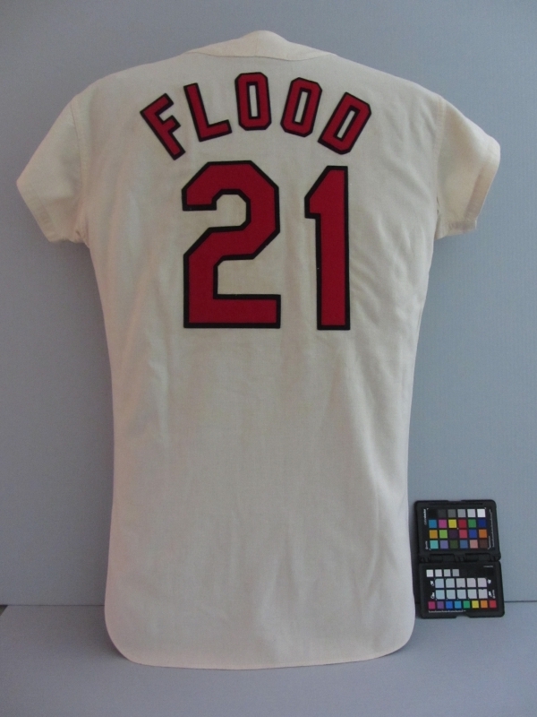 Jersey for the St. Louis Cardinals worn by Curt Flood  National Museum of  African American History and Culture